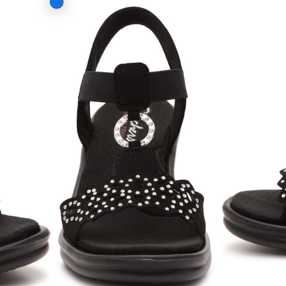 Skechers Cali Rumblers Queen B Wedge Sanda. Size 9. New with out box. - Picture 3 of 11